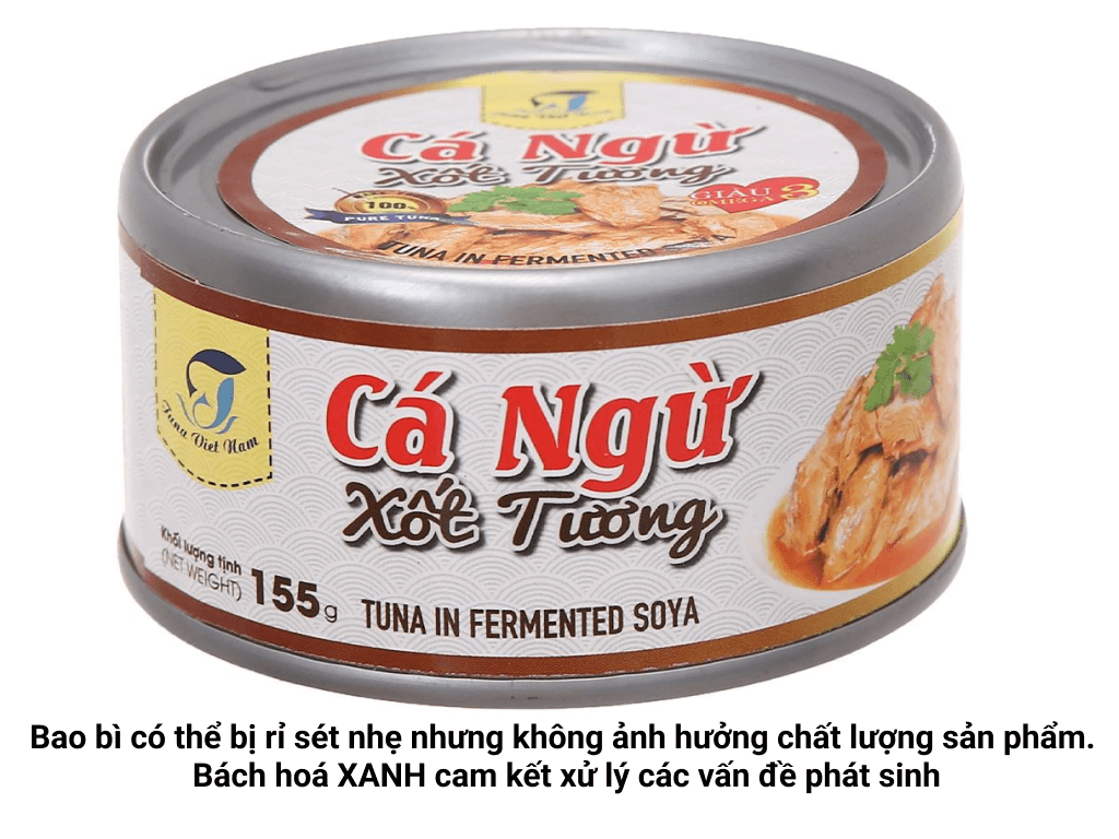 Cá ngừ xốt tương Tuna Việt Nam hộp 155g - Hình ảnh 3