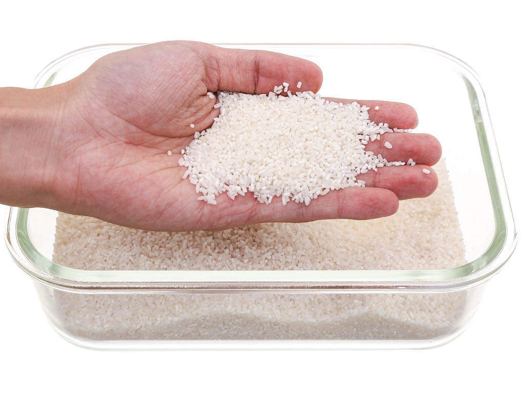 Gạo tấm thơm Vinh Hiển túi 2kg - Hình ảnh 5