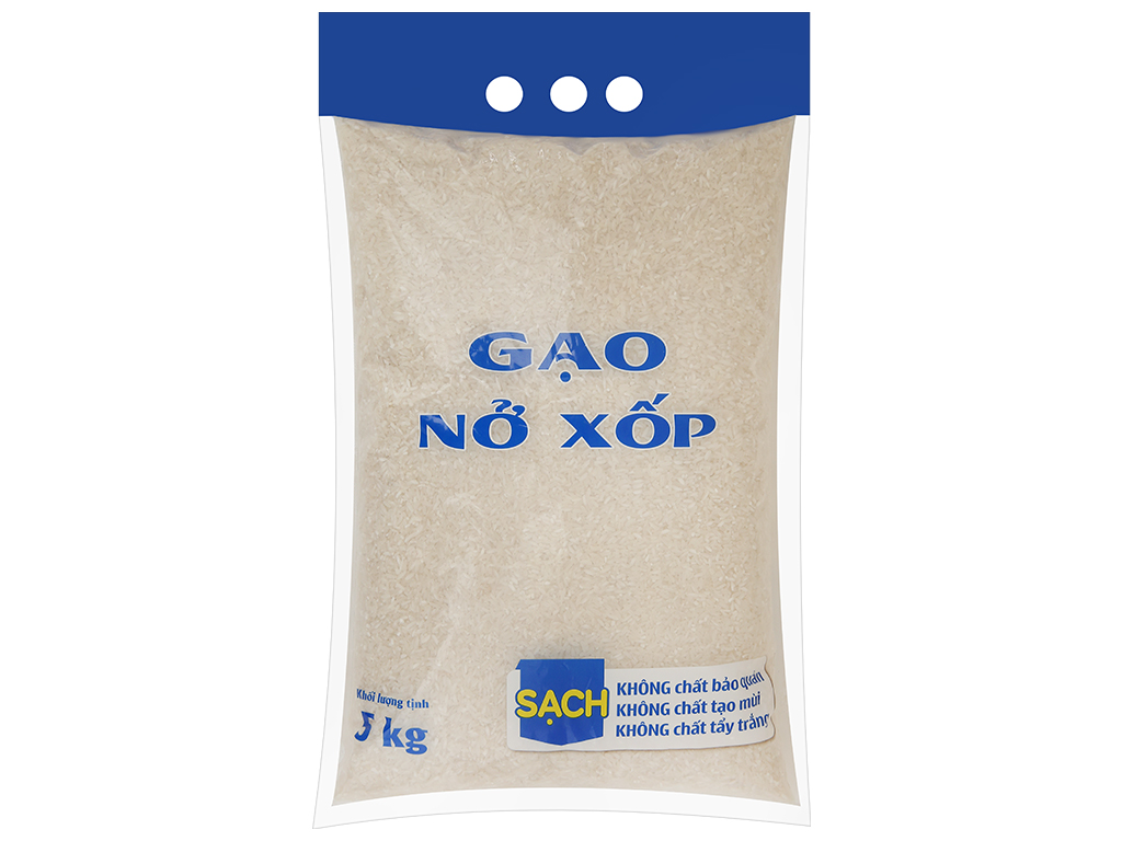 Gạo nở xốp Thiên Nhật túi 5kg - Hình ảnh 3