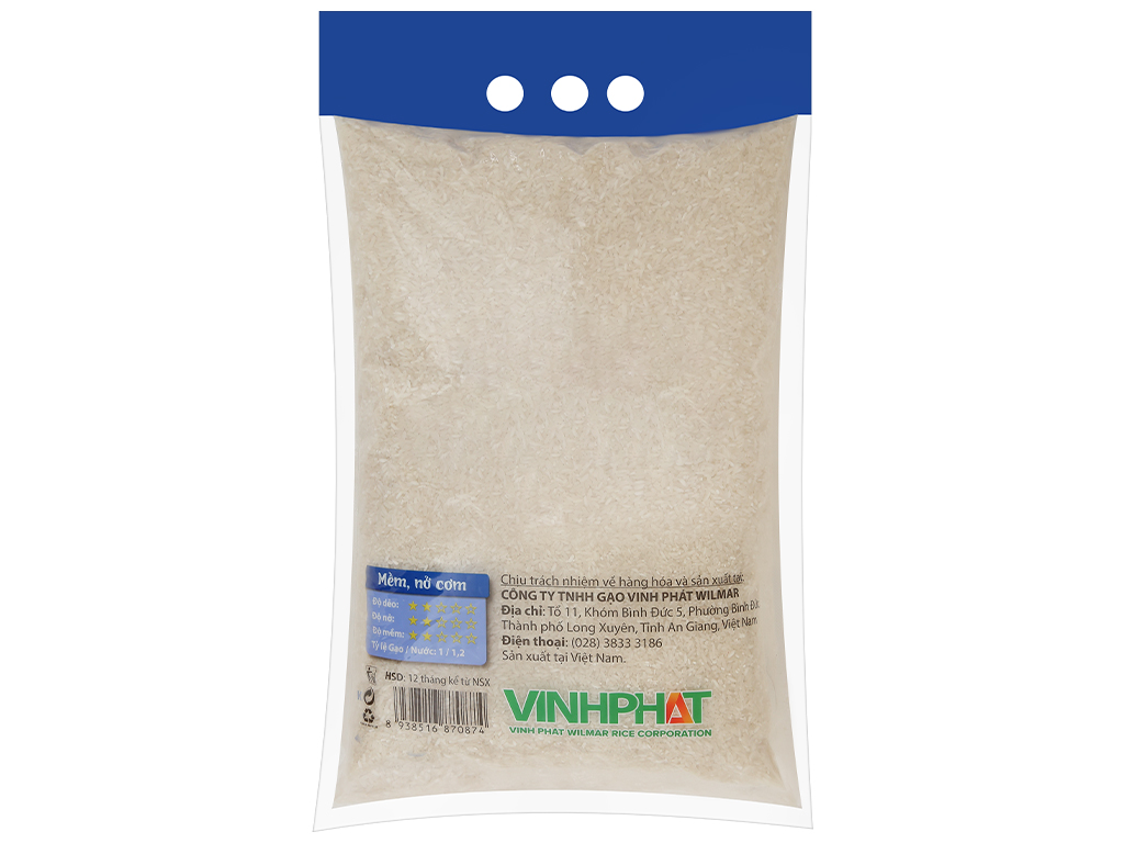 Gạo nở xốp Thiên Nhật túi 5kg - Hình ảnh 4
