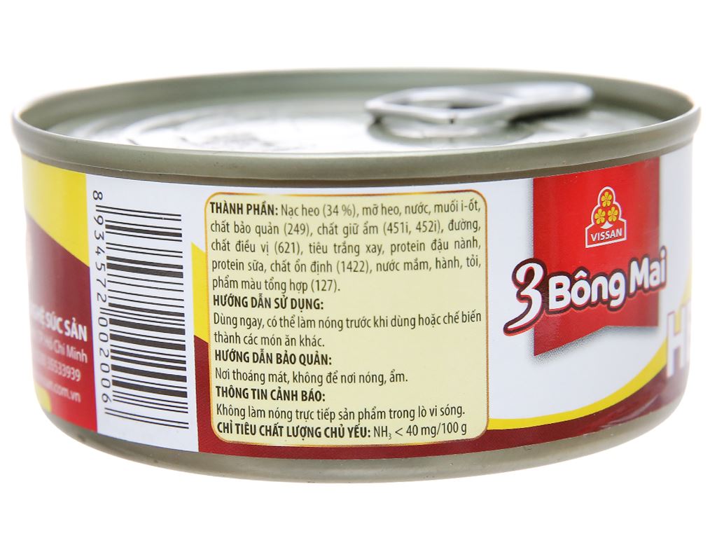 Heo hai lát 3 Bông Mai Vissan 150g - Hình ảnh 4
