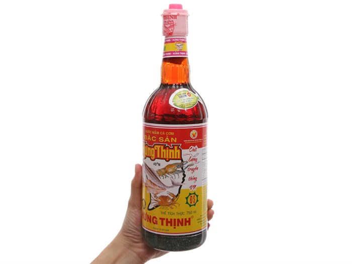 Nước mắm cá cơm đặc sản Hưng Thịnh 40 độ đạm chai 750ml - Giá Buôn Sỉ - Hình ảnh 5