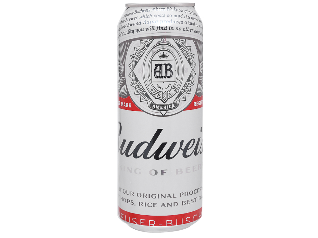 Thùng 12 lon bia Budweiser 500ml - Hình ảnh 3